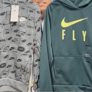 BNWT Nike youth LG hoodies